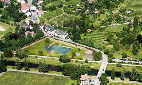 Work starts on Herzog & de Meuron's Naturbad Riehen swimming pool Work starts on Herzog & de Meuron's Naturbad Riehen swimming pool