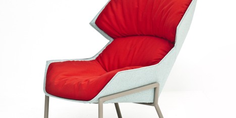 Clarissa Hood armchair and chair by Patricia Urquiola for Moroso
