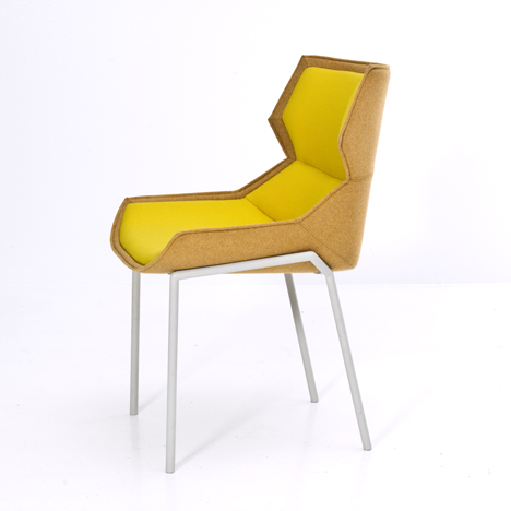 Clarissa Hood armchair and chair by Patricia Urquiola for Moroso
