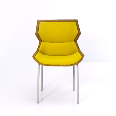 Clarissa Hood armchair and chair by Patricia Urquiola for Moroso