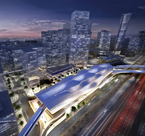 King Abdullah Financial District Metro Station by Zaha Hadid Architects King Abdullah Financial District Metro Station by Zaha Hadid Architects