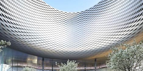 Messe Basel New Hall by Herzog & de Meuron photographed by Hufton + Crow