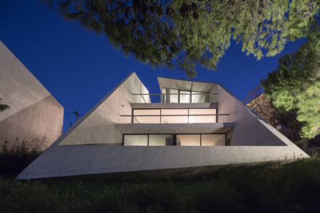 Residence in Kallitechnoupolis by Tense Architecture Network Residence in Kallitechnoupolis by Tense Architecture Network