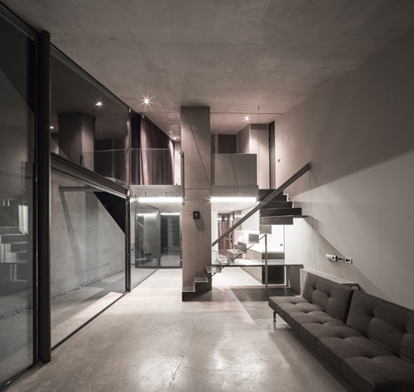Residence in Kallitechnoupolis by Tense Architecture Network Residence in Kallitechnoupolis by Tense Architecture Network