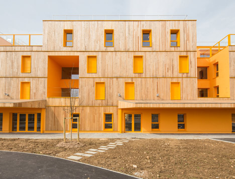 Morangis Retirement Home by Vous Êtes Ici Architectes