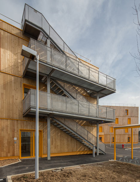 Morangis Retirement Home by Vous Êtes Ici Architectes