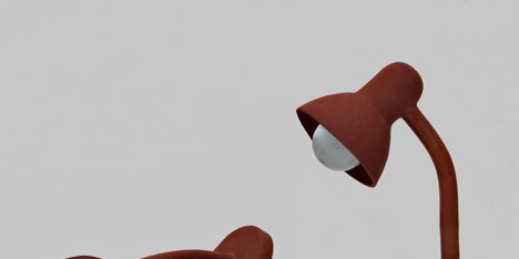 Rubber Lamp by Thomas Schnur