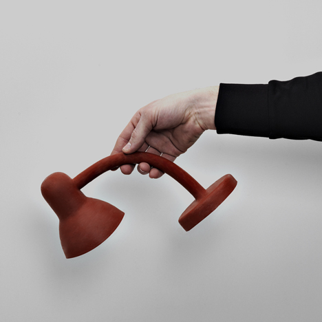 Rubber Lamp by Thomas Schnur Rubber Lamp by Thomas Schnur