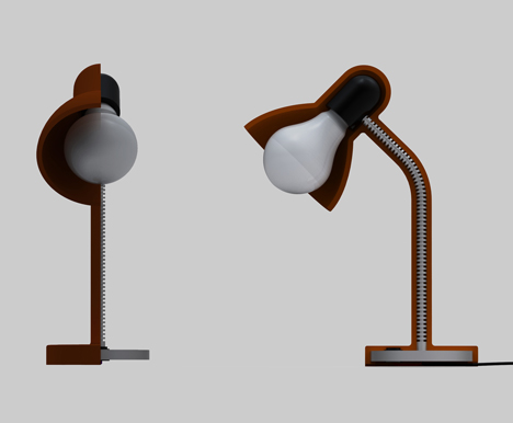 Rubber Lamp by Thomas Schnur Rubber Lamp by Thomas Schnur