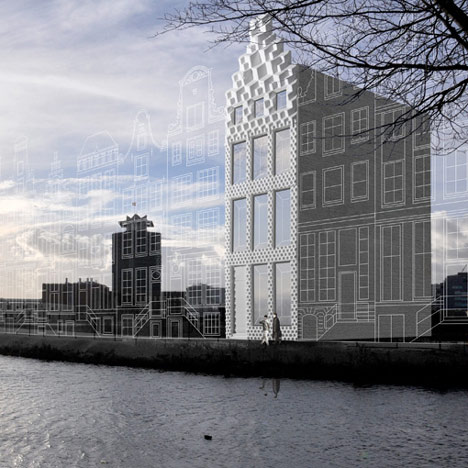 3D printed canal house by DUS Architects 3D printed canal house by DUS Architects