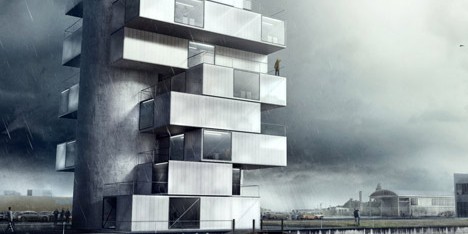 Diving and Indoor Skydiving Centre by Moko Architects