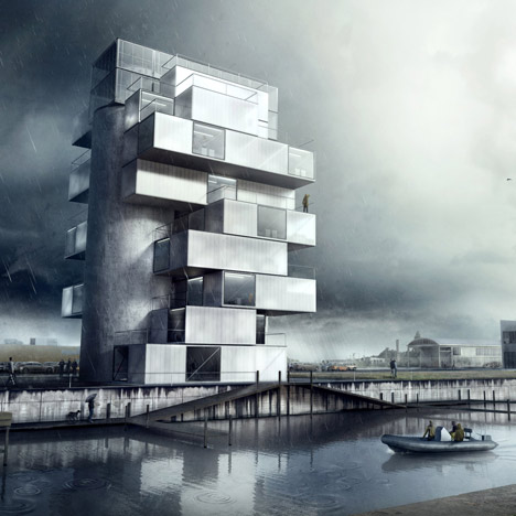 Diving and Indoor Skydiving Centre by Moko Architects