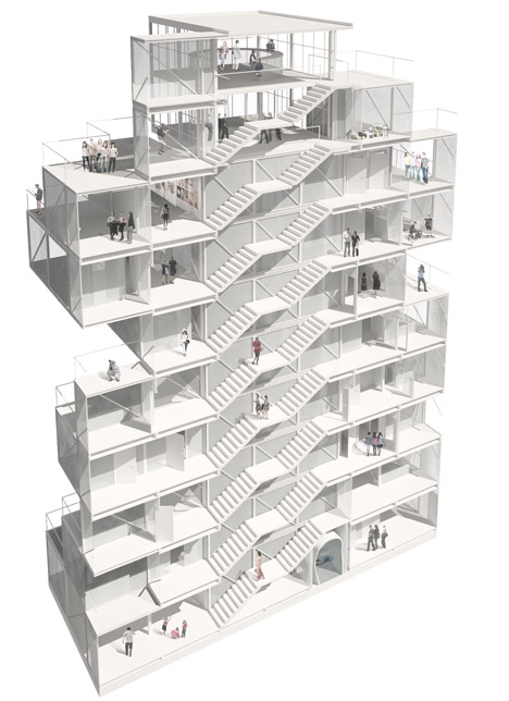 Diving and Indoor Skydiving Centre by Moko Architects
