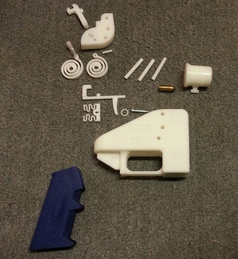 First 3D-printed gun test fired First 3D-printed gun test fired