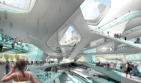 Four architects propose Penn Station