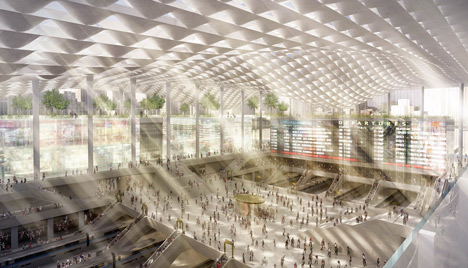 Four architects propose Penn Station