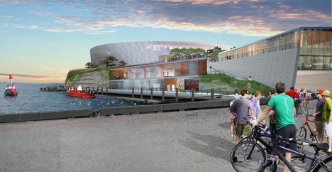 Golden State Warriors arena by Snøhetta and AECOM