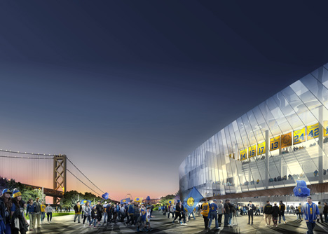 Golden State Warriors arena by Snøhetta and AECOM