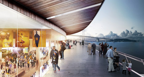 Golden State Warriors arena by Snøhetta and AECOM