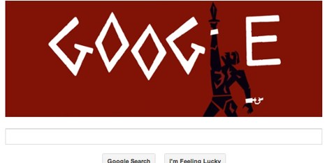 Google doodle celebrates Saul Bass