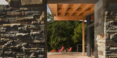 Halls Ridge Knoll Guest House by Bohlin Cywinski Jackson