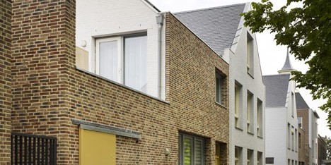 Houses in Molenplein by Tony Fretton Architects