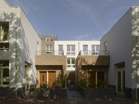 Houses in Molenplein by Tony Fretton Architects Houses in Molenplein by Tony Fretton Architects