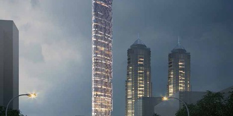 Imperial Tower by Adrian Smith + Gordon Gill Architecture