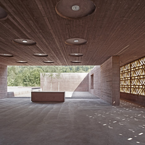 Islamic Cemetery by Bernardo Bader Architects
