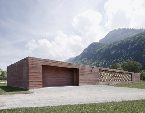 Islamic Cemetery by Bernardo Bader Architects