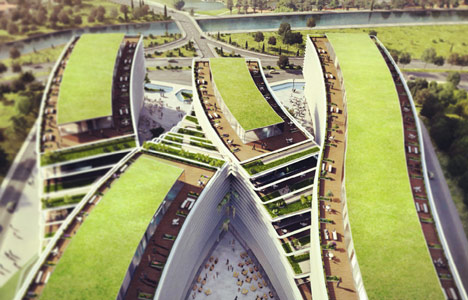 JDS Architects reveals green office complex for Istanbul