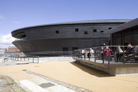 Mary Rose Museum by Wilkinson Eyre and Pringle Brandon Perkins+Will Mary Rose Museum by Wilkinson Eyre and Pringle Brandon Perkins+Will