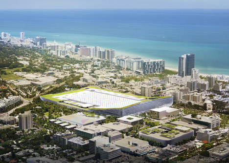 Miami Beach Convention Center proposal by BIG