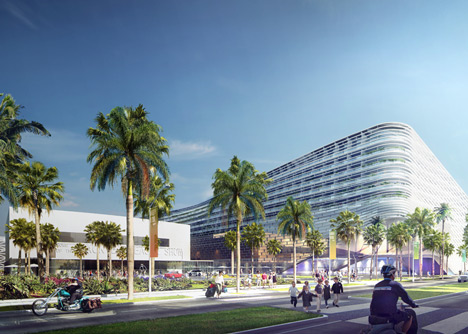 Miami Beach Convention Center proposal by BIG