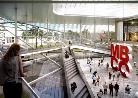 Miami Beach Convention Center proposal by BIG