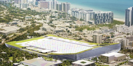Miami Beach Convention Center proposal by BIG