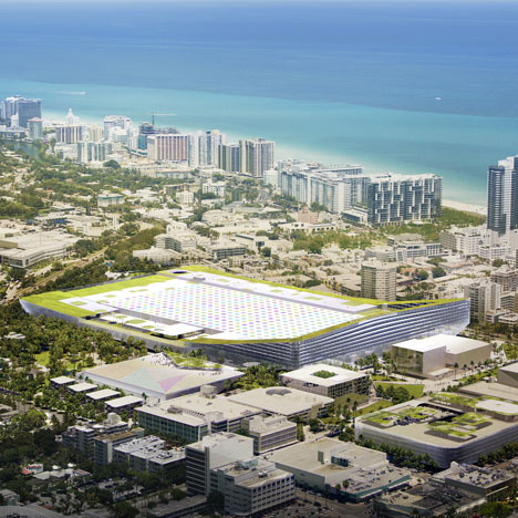 Miami Beach Convention Center proposal by BIG