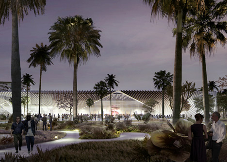 Miami Beach Convention Center proposal by BIG