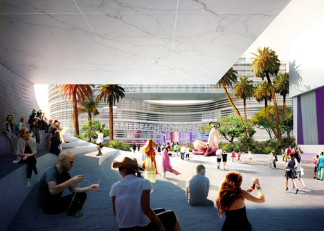 Miami Beach Convention Center proposal by OMA Miami Beach Convention Center proposal by OMA