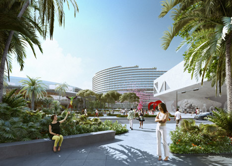 Miami Beach Convention Center proposal by OMA Miami Beach Convention Center proposal by OMA