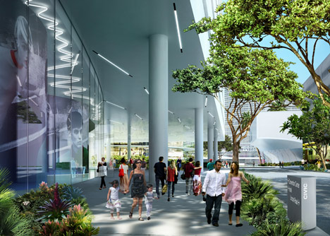 Miami Beach Convention Center proposal by OMA Miami Beach Convention Center proposal by OMA