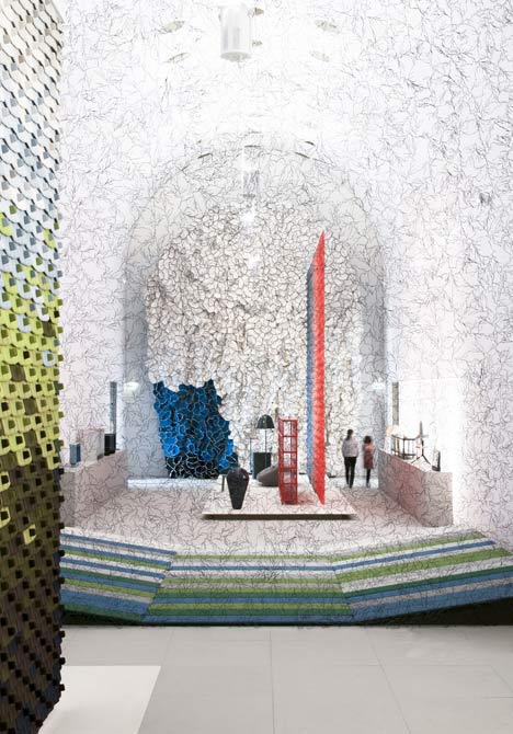 Momentané exhibition by Ronan and Erwan Bouroullec Momentané exhibition by Ronan and Erwan Bouroullec