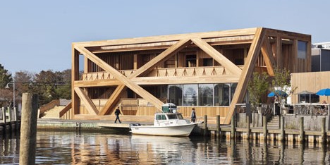 New Fire Island Pines Pavilion by HWKN