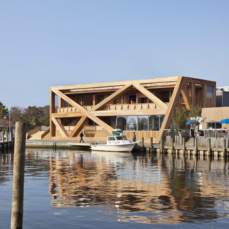 New Fire Island Pines Pavilion by HWKN