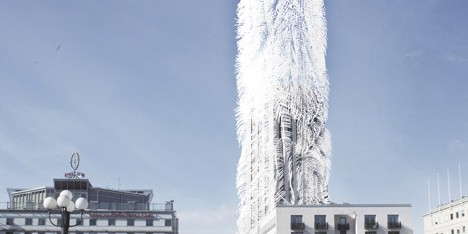 Strawscraper by Belatchew Arkitekter