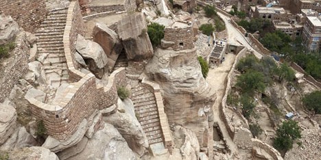 Thula Fort Restoration by Abdullah Al-Hadrami
