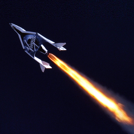 Virgin Galactic test flight