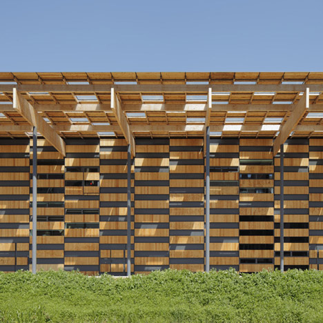 Besancon Art Centre and Cite de la Musique by Kengo Kuma and Associates