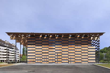 Besancon Art Centre and Cite de la Musique by Kengo Kuma and Associates Besancon Art Centre and Cite de la Musique by Kengo Kuma and Associates