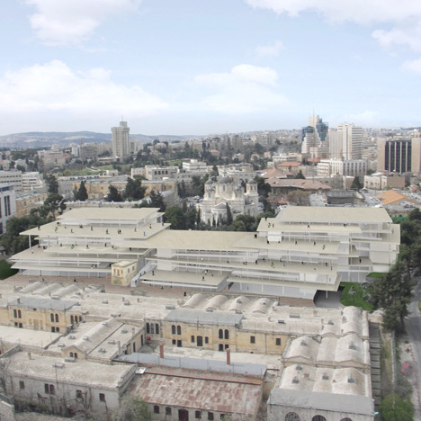 SANAA plans new campus for Bezalel Academy of Art and Design